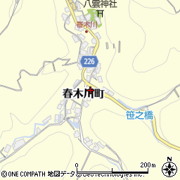 大阪府和泉市春木川町236周辺の地図