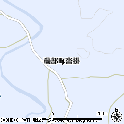 三重県志摩市磯部町沓掛周辺の地図