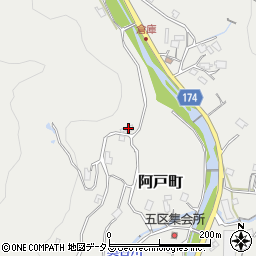 広島県広島市安芸区阿戸町4936周辺の地図