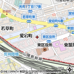 高月弘己税理士事務所周辺の地図