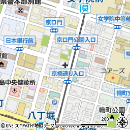 広島県広島市中区八丁堀5-8周辺の地図