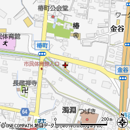 ネッツトヨタ山口萩店周辺の地図