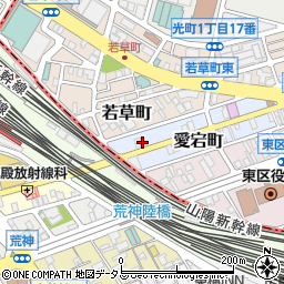 株式会社藤原商会　愛宕支店周辺の地図