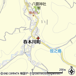 大阪府和泉市春木川町185周辺の地図