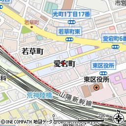 カイロプラクティックセンター広島周辺の地図