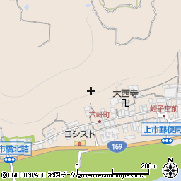 奈良県吉野郡吉野町上市周辺の地図