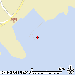 チ鳥島周辺の地図