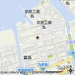 広島県尾道市向島町富浜5588-10周辺の地図