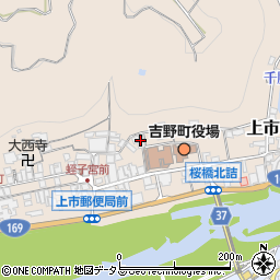 上西佛檀本店周辺の地図