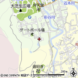 大阪府貝塚市水間687周辺の地図