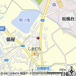 阪南青果株式会社本社周辺の地図