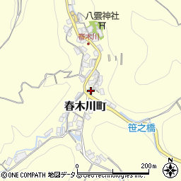 大阪府和泉市春木川町183周辺の地図