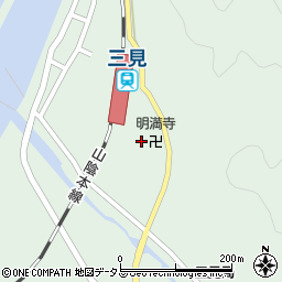 明満寺周辺の地図
