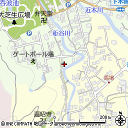 大阪府貝塚市水間676-1周辺の地図