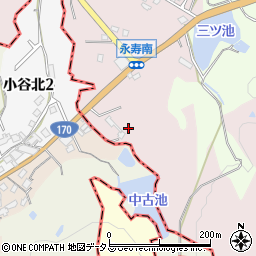 大阪府貝塚市三ツ松1679周辺の地図