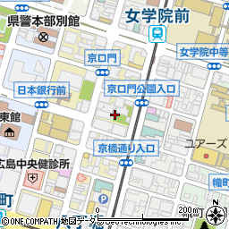 広島県広島市中区八丁堀5周辺の地図