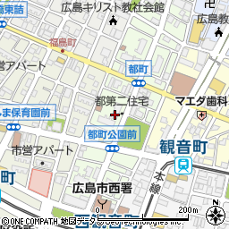 鍵屋の緊急隊・広島都町店周辺の地図