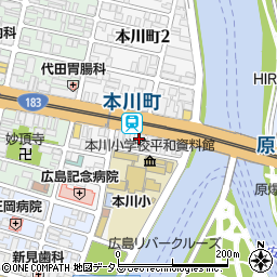 三田尾ビル周辺の地図