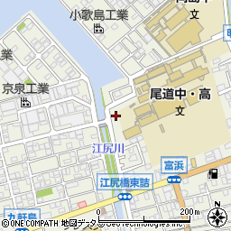 広島県尾道市向島町5562周辺の地図