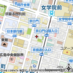 広島県広島市中区八丁堀5-22周辺の地図