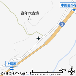 広島県三原市本郷町南方7682周辺の地図
