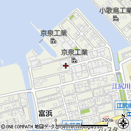 広島県尾道市向島町富浜5588-34周辺の地図