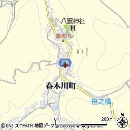 大阪府和泉市春木川町180周辺の地図