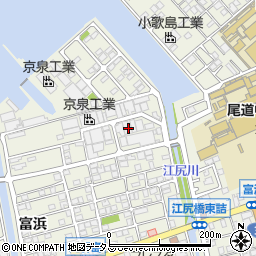 広島県尾道市向島町5577周辺の地図