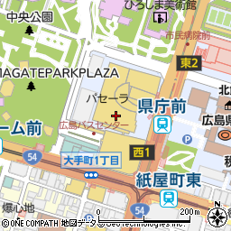 マックスマーラそごう広島店周辺の地図