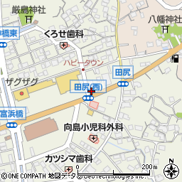 広島県尾道市向島町富浜5450-2周辺の地図