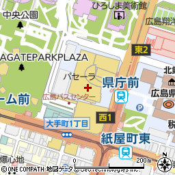 プラダそごう広島店周辺の地図