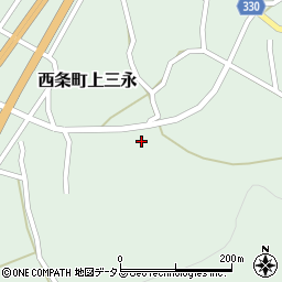 広島県東広島市西条町上三永1274周辺の地図