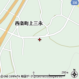広島県東広島市西条町上三永1277周辺の地図