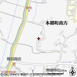 広島県三原市本郷町南方4935周辺の地図