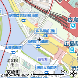 カラオケ館 広島駅前店周辺の地図