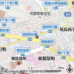 中川学園広島総合教育専門学校第一校舎周辺の地図
