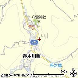 大阪府和泉市春木川町172-3周辺の地図