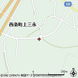 広島県東広島市西条町上三永1270周辺の地図