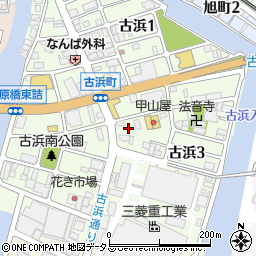 三親電材株式会社　三原営業所周辺の地図