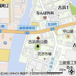 セブンイレブン三原古浜町店周辺の地図