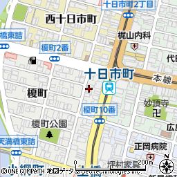 清和榎町周辺の地図