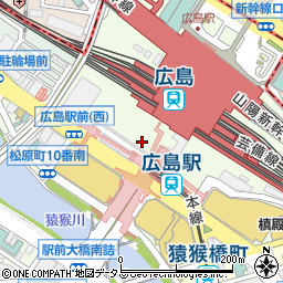 広島県広島市南区松原町周辺の地図