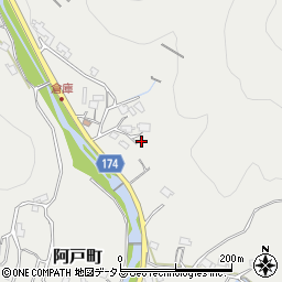 広島県広島市安芸区阿戸町3942周辺の地図
