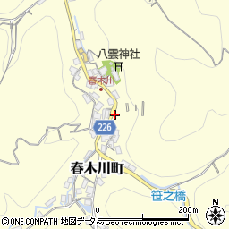 大阪府和泉市春木川町173周辺の地図