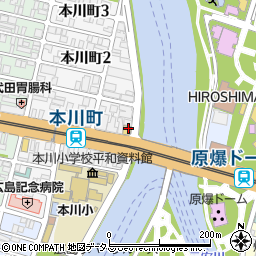 朝日エティック株式会社　広島支店周辺の地図