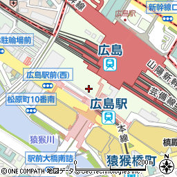 ＪＲ西日本広島忘れ物センター周辺の地図
