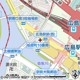 一軒め酒場 広島駅前店周辺の地図