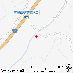 広島県三原市本郷町南方7427周辺の地図