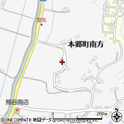 広島県三原市本郷町南方4934周辺の地図