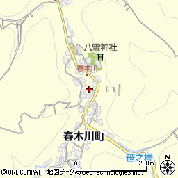 大阪府和泉市春木川町周辺の地図